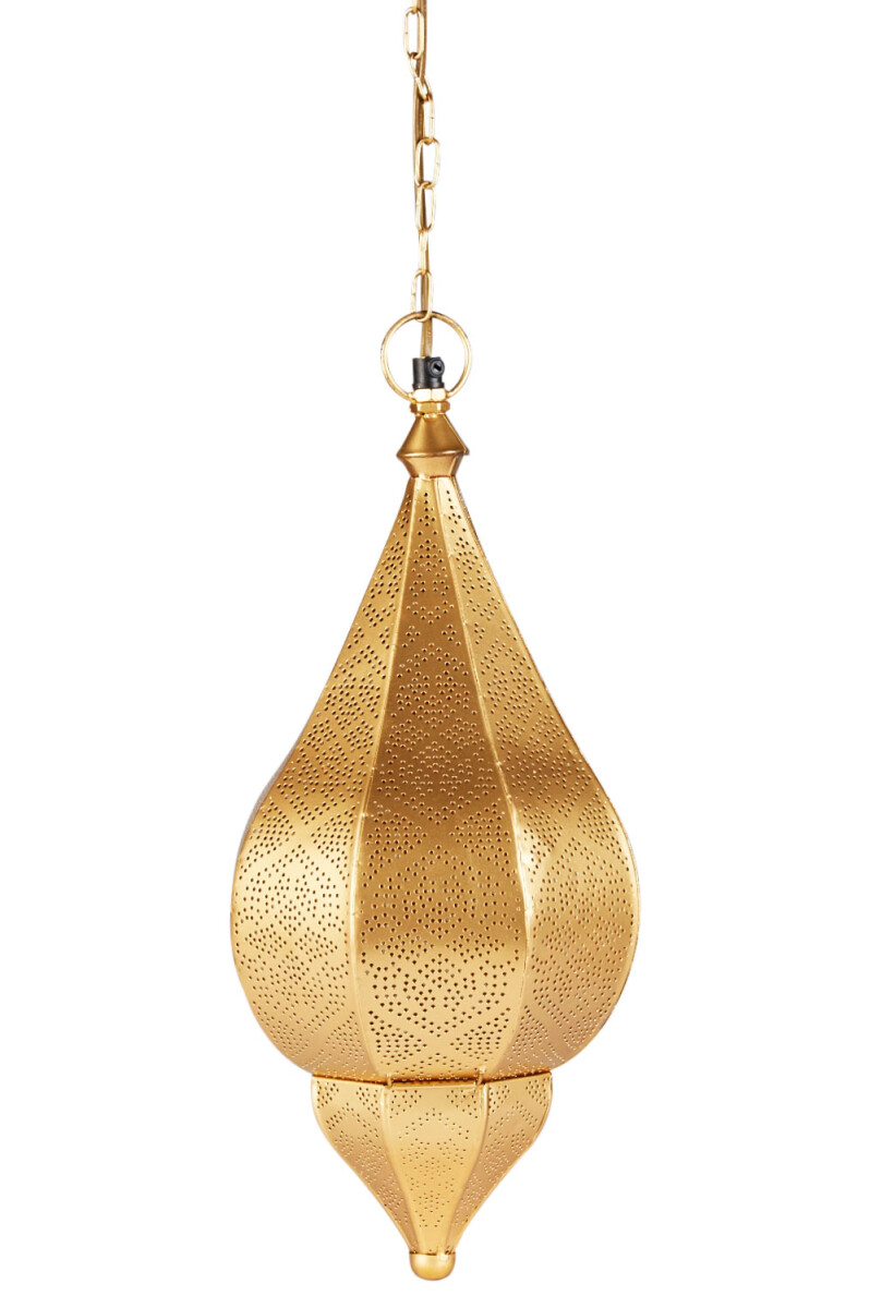 Oosterse hanglamp Kihana Gold - metalen  box