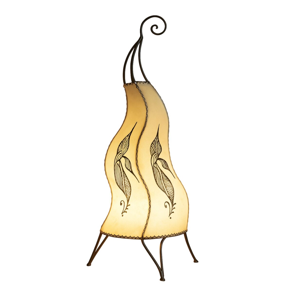 Oosterse staande lamp Mogador Nature 60  box