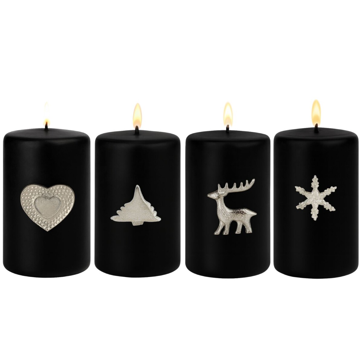 Set van 4 kaarsenhouders Caloge ABCD 6 c box