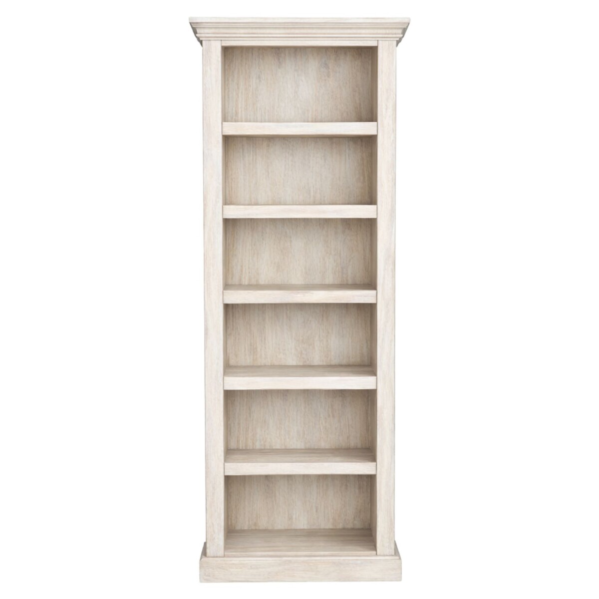 Badkamerrek Kirpal Wit, oosterse stijl, massief hout, 180 cm