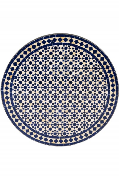 Beige-Blau